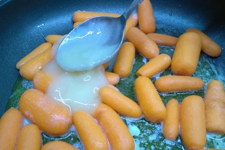 Глазированная мини морковка.: шаг 3