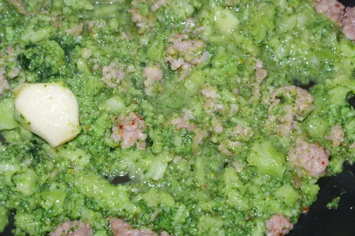 Паста с колбасками и брокколи: шаг 4