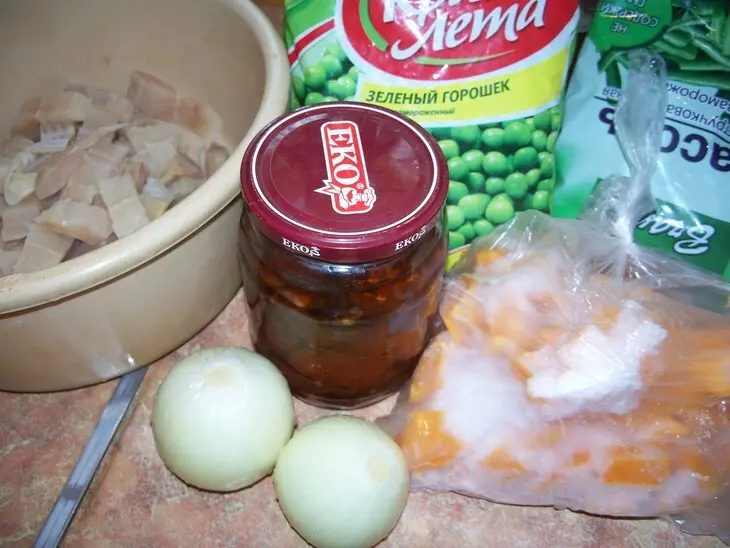 Блинный пирог "широкая масленица": шаг 3