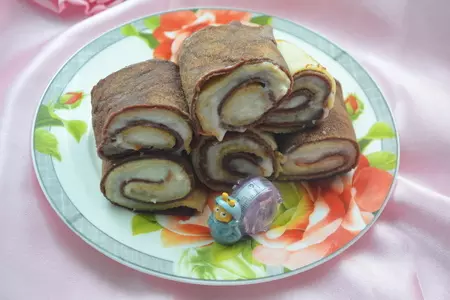 Блины "улитка": шаг 9
