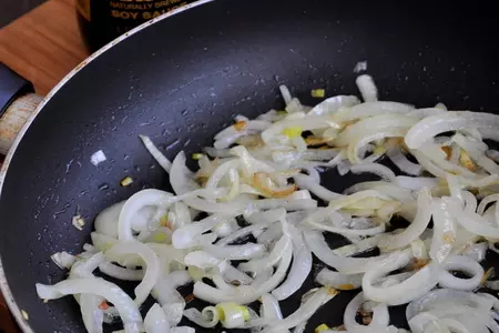 Писсаладьер - постный французский луковый пирог с овощами-гриль: шаг 6