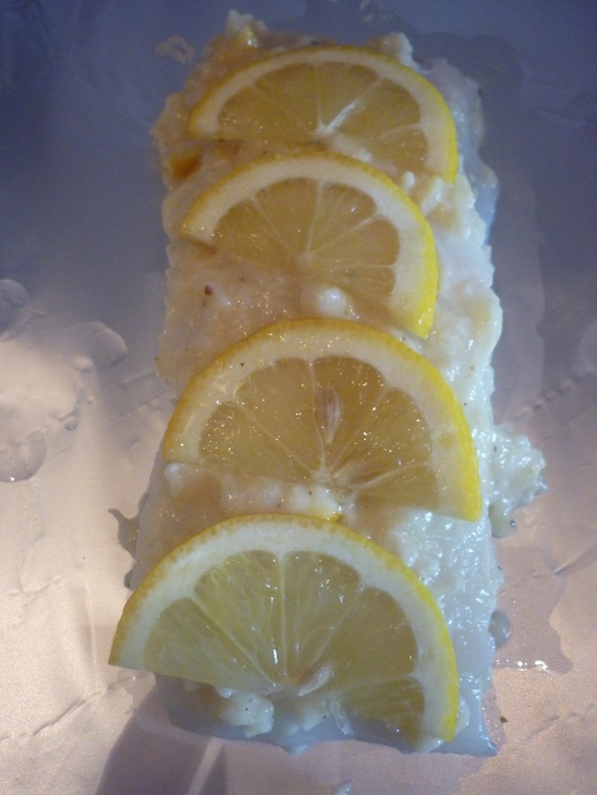 Зубатка под соусом с лимонной ноткой: шаг 4