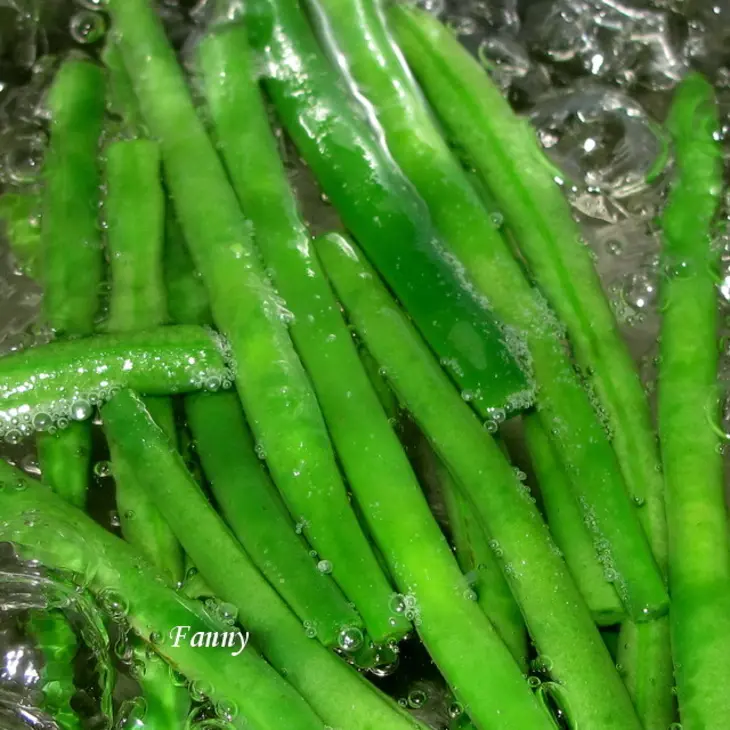 Салат из стручковой фасоли и красной чечевицы: шаг 6