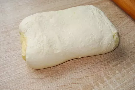 Воздушные слойки-булочки: шаг 12