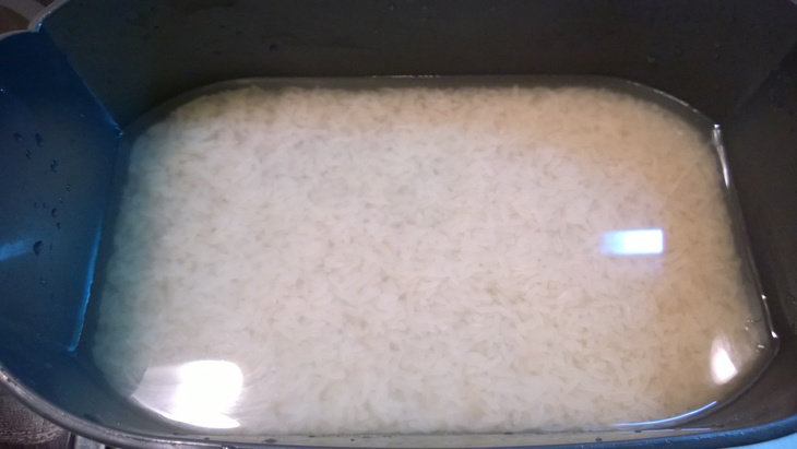Рис в кокосе  "тропиканка": шаг 2