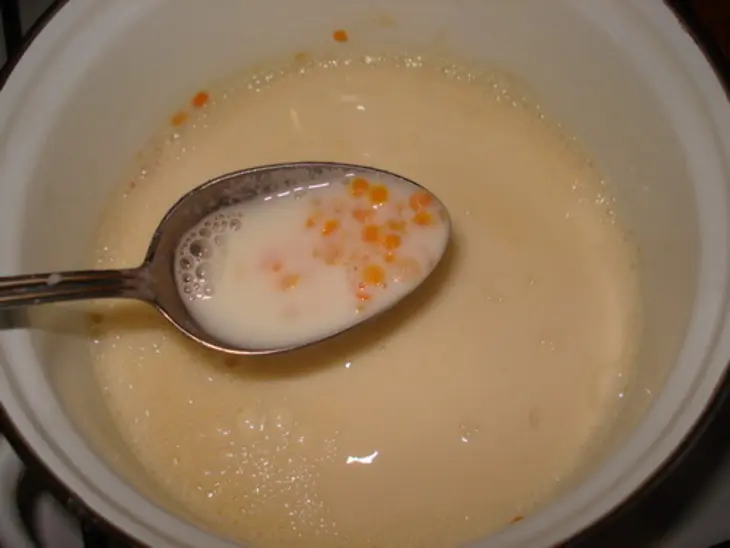 Каша из чечевицы с овсяными хлопьями: шаг 3