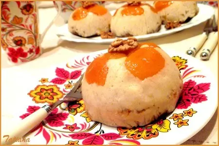 Пирожное-десерт фасолево-ореховое с курагой: шаг 9