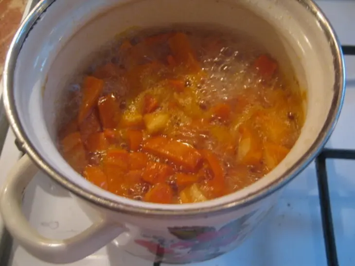 Полезные цукаты из моркови с моркови с необычным ингредиентом к посту: шаг 4