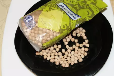 Постный нутовый хворост.: шаг 1