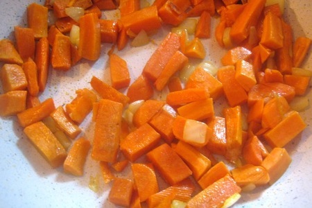 Морковный суп-пюре с яблоками к посту: шаг 3