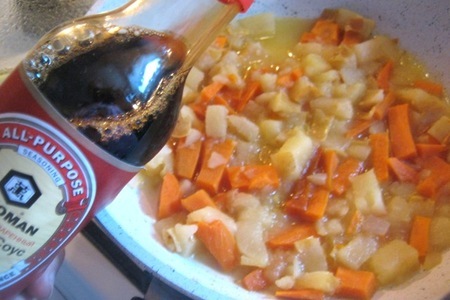 Морковный суп-пюре с яблоками к посту: шаг 6