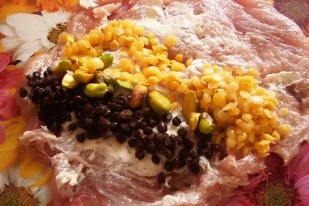 Рулеты из куриной грудки «пестрое настроение».: шаг 2