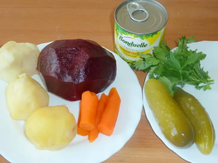 Винегрет с азиатской ноткой: шаг 2