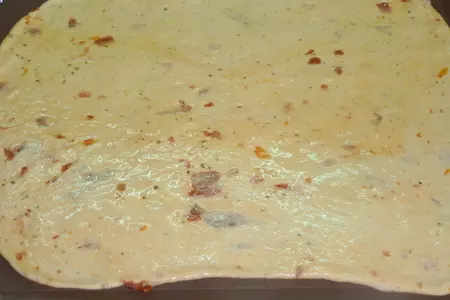Постные булочки с вялеными томатами и травами: шаг 5