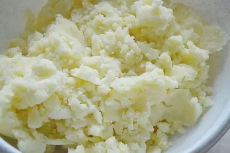 Картофельные постные клецки с овощами и черемшой.: шаг 1