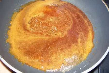 Постный медово-карамельный кекс: шаг 3