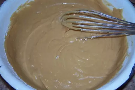 Постный медово-карамельный кекс: шаг 6