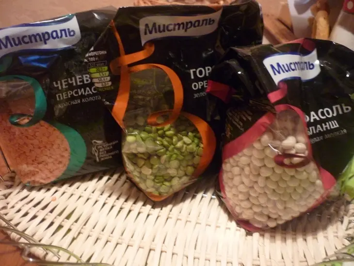 Суп-пюре из бобовых "пробуждение": шаг 1
