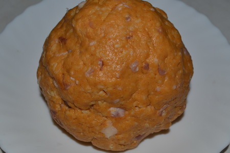 Сырное печенье (сабле) с беконом: шаг 4