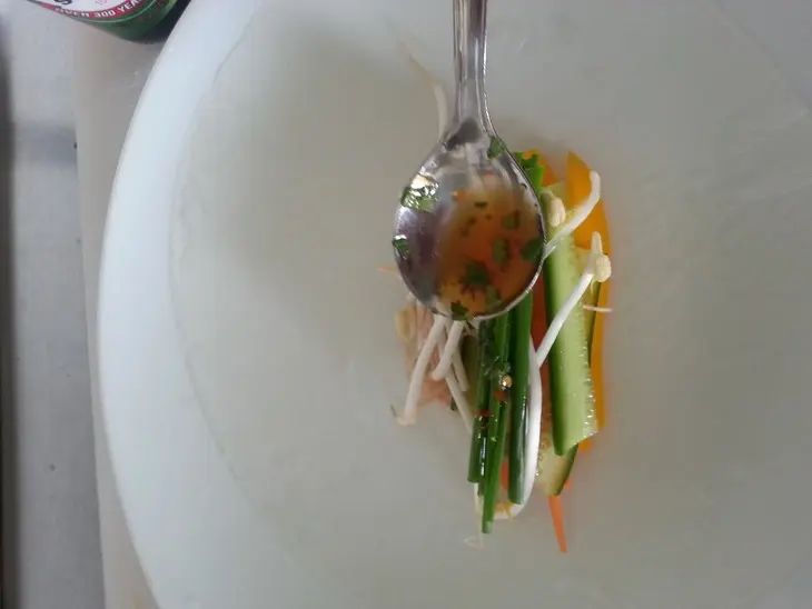 Весенние роллы spring rolls: шаг 6