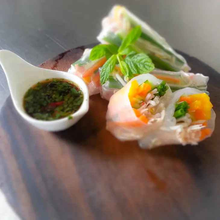 Весенние роллы spring rolls: шаг 8