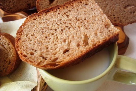 Хлеб отрубной на кефирной закваске.: шаг 6
