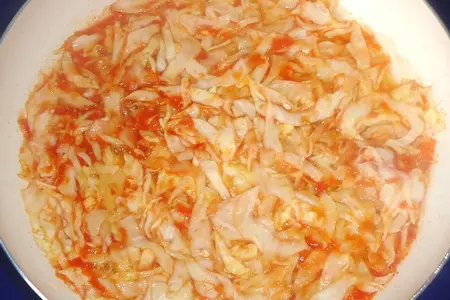 Постные манты "морковки": шаг 2