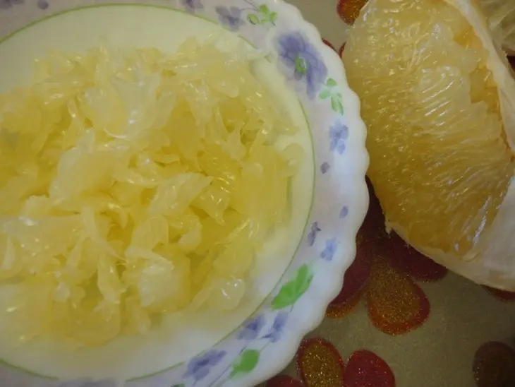 Постный салат с семгой и чечевицей: шаг 4