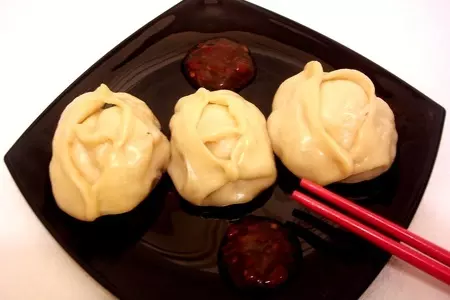Мантоны с курицей и ананасом. по отличному поводу!: шаг 5