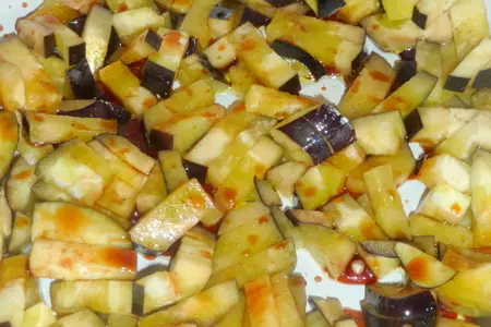 Маффины  постные, пестрые и очень вкусные: шаг 2