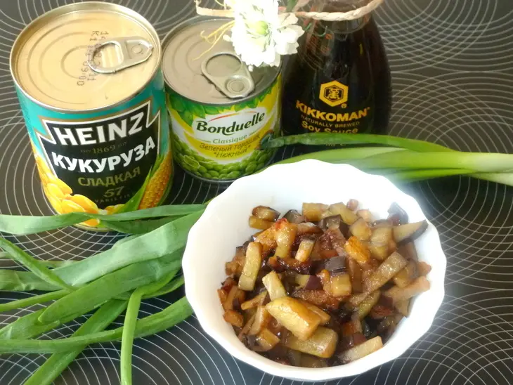 Маффины  постные, пестрые и очень вкусные: шаг 3