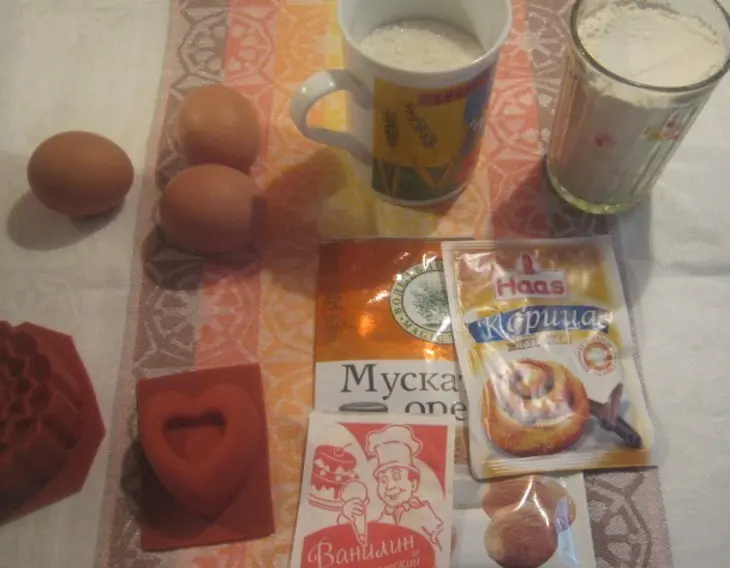 Маффины с корицей и изюмом(в мультиварке): шаг 1
