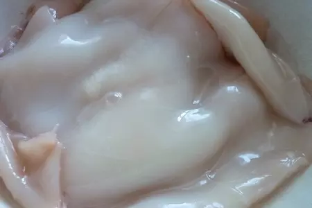 Рисовый бургер с кальмарами терияки: шаг 1