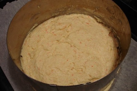 Тыквенный кекс с глазурью из заварного крема.: шаг 4