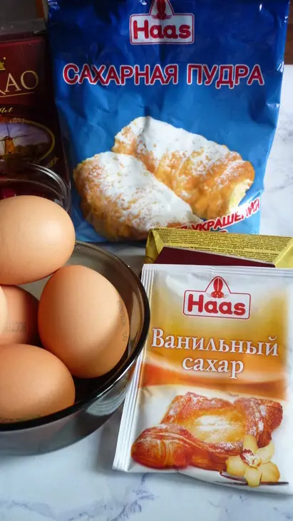 Вишнево-маковый кекс: шаг 1