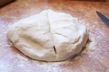 Постные лепешки с цветной капустой: шаг 3
