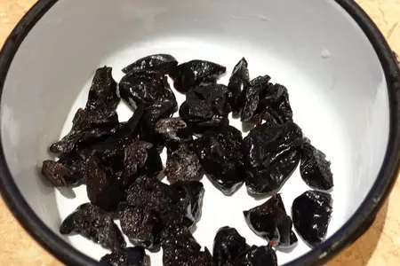 Черносливовый кисель с лимоном и арахисом: шаг 1