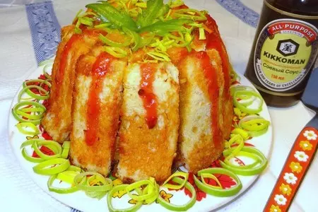 Хлебный бочонок с овощами: шаг 10