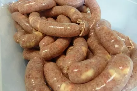 Колбаски  с сыром: шаг 5