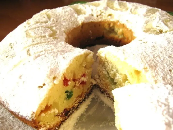 Пасхальный кекс-кулич с цукатами( в мульте): шаг 3