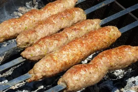 Люля-кебаб с фисташками: шаг 5