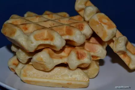 Сырные вафли на белом вине: шаг 6