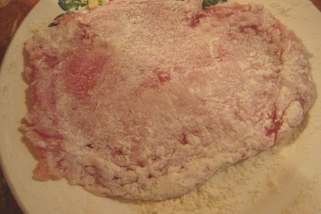 Свинина в панировке с запеченным картофелем с тимьяном и чесноком: шаг 2