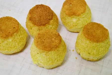 Пасхальные кексы "цыплята": шаг 4