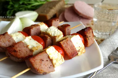 Закусочные шпажки и бутерброды для пикника: шаг 9