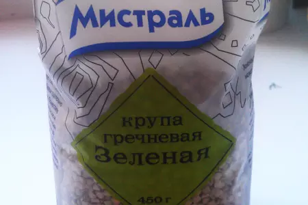 Каша из зеленой гречки: шаг 1