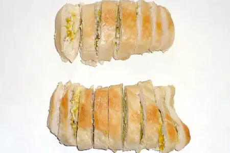 Куриный салат с рисом и зелёным горошком: шаг 5