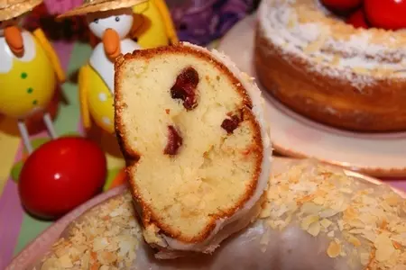 Быстрый итальянский пасхальный кулич без дрожжей: шаг 15
