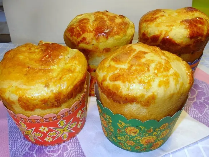Пасхальный кулич c изюмом и цукатами: шаг 8