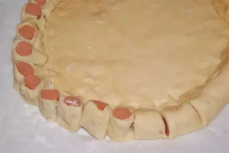 Нарядный пирог с курицей: шаг 2